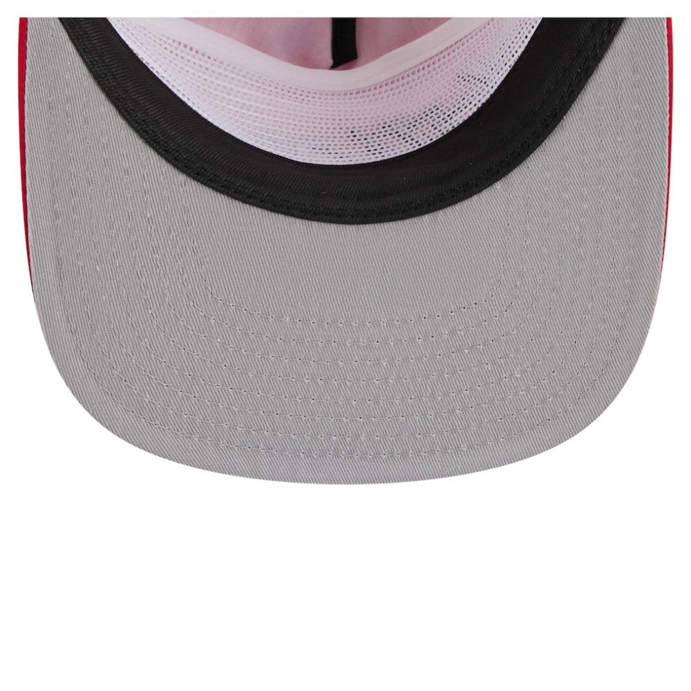 MLB Washington Nationals New Era Retro Satin Script Golfer Adjustable Hat