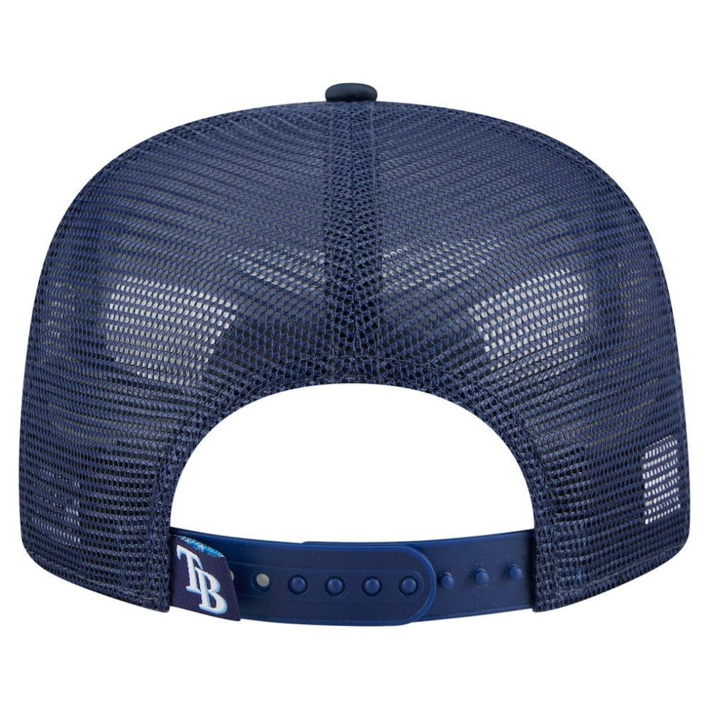 MLB Tampa Bay Rays New Era Retro Satin Script Golfer Adjustable Hat