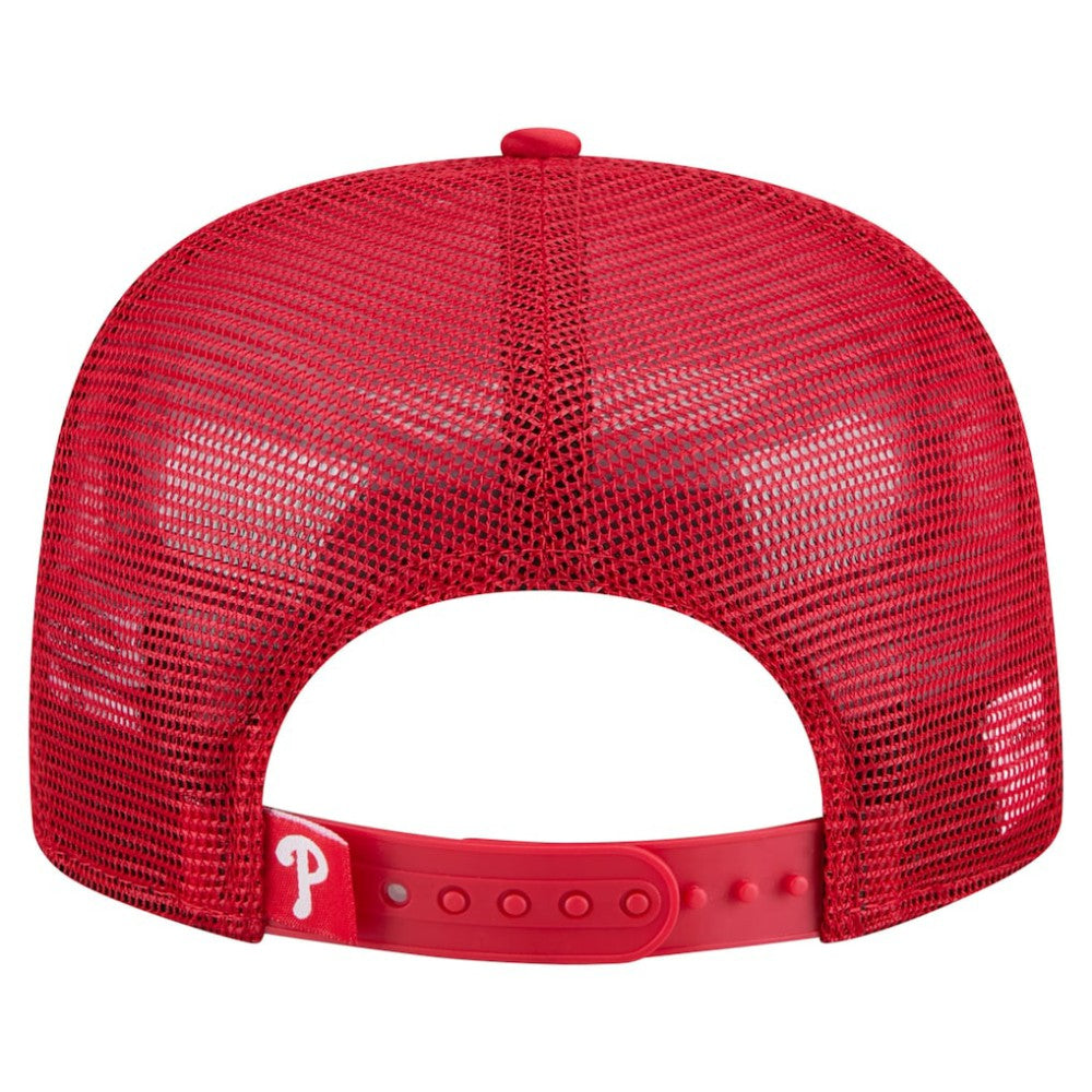 MLB Philadelphia Phillies New Era Retro Satin Script Golfer Adjustable Hat