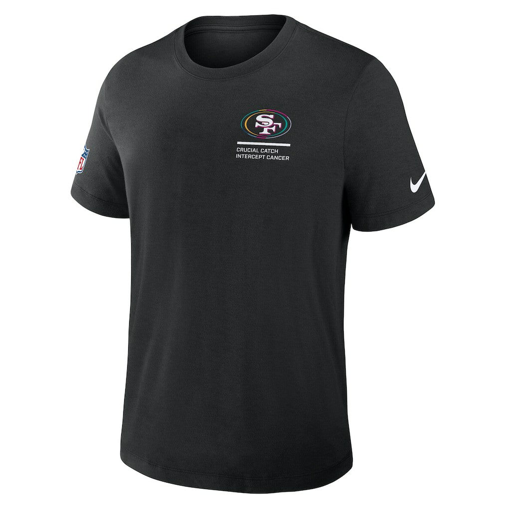 Tall 2025 NFL Crucial Catch Tri-Blend Dri-FIT T-Shirt - San Francisco 49ers