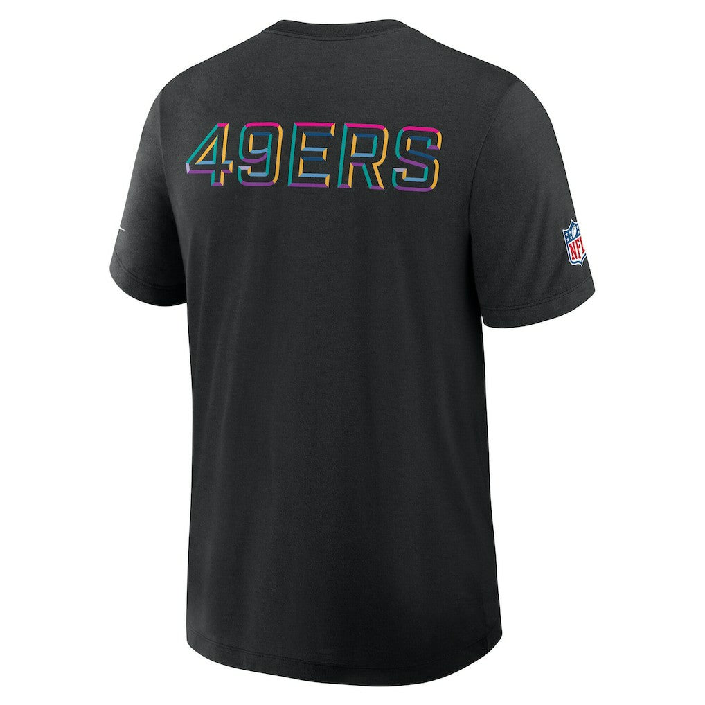 Tall 2025 NFL Crucial Catch Tri-Blend Dri-FIT T-Shirt - San Francisco 49ers