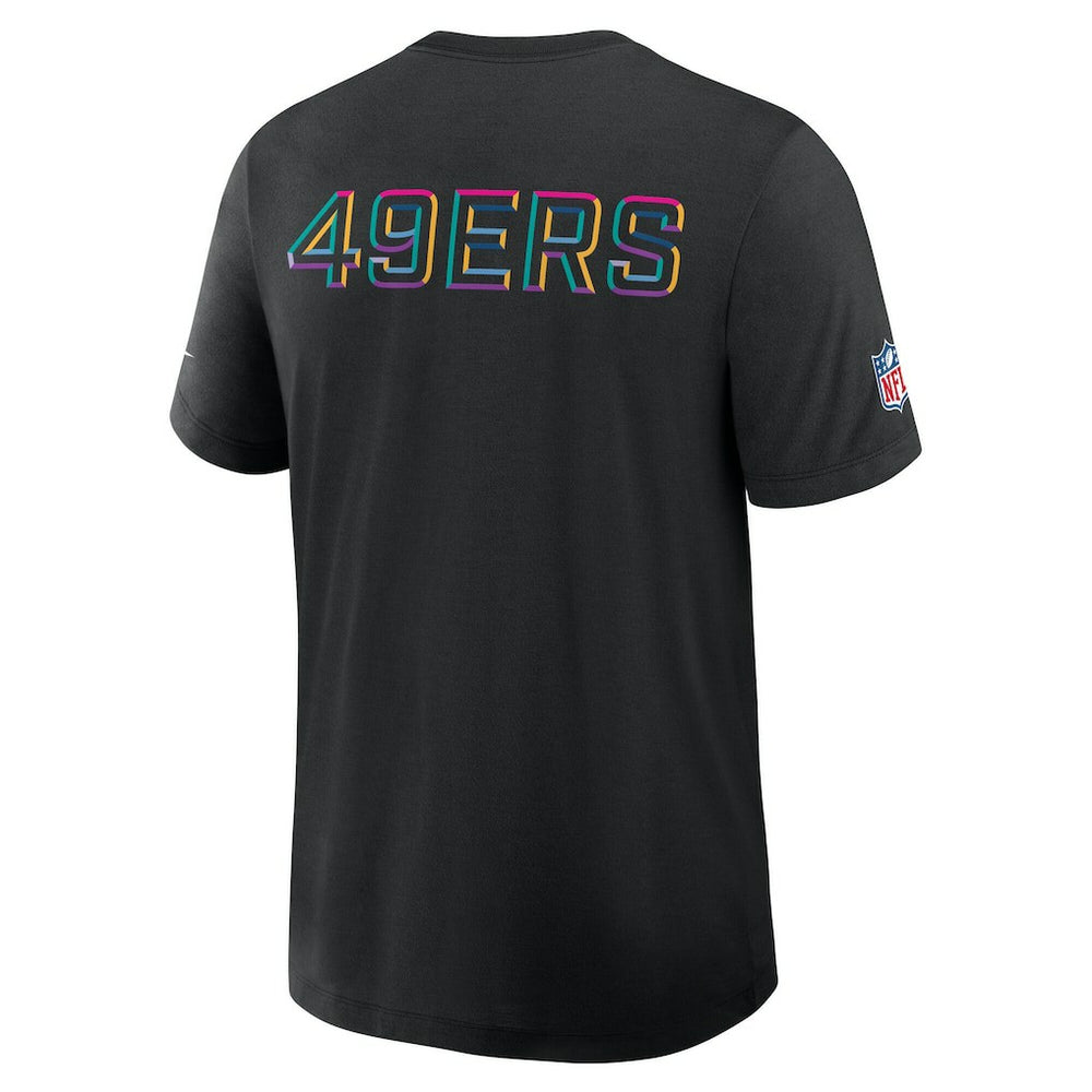 Tall 2025 NFL Crucial Catch Tri-Blend Dri-FIT T-Shirt - San Francisco 49ers