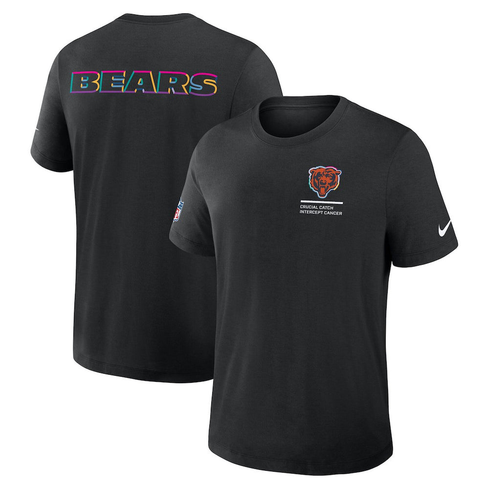 Tall 2025 NFL Crucial Catch Tri-Blend Dri-FIT T-Shirt - Chicago Bears