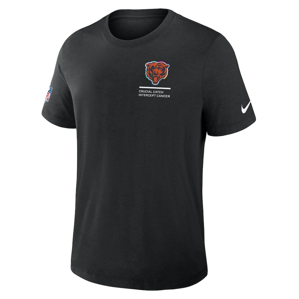 Tall 2025 NFL Crucial Catch Tri-Blend Dri-FIT T-Shirt - Chicago Bears