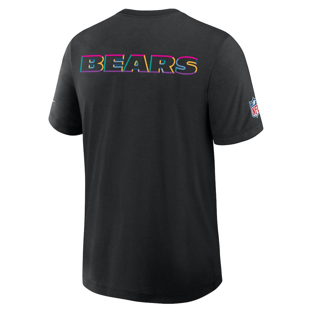 Tall 2025 NFL Crucial Catch Tri-Blend Dri-FIT T-Shirt - Chicago Bears