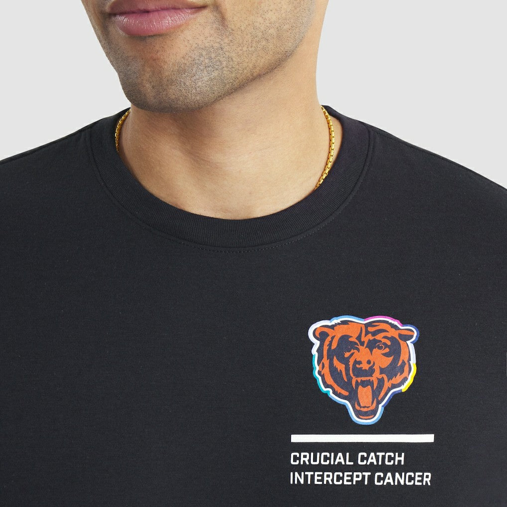 Tall 2025 NFL Crucial Catch Tri-Blend Dri-FIT T-Shirt - Chicago Bears