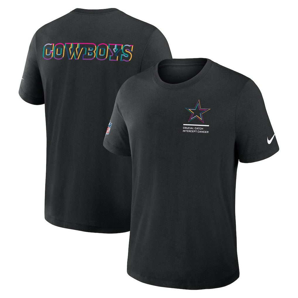 Tall 2025 NFL Crucial Catch Tri-Blend Dri-FIT T-Shirt - Dallas Cowboys