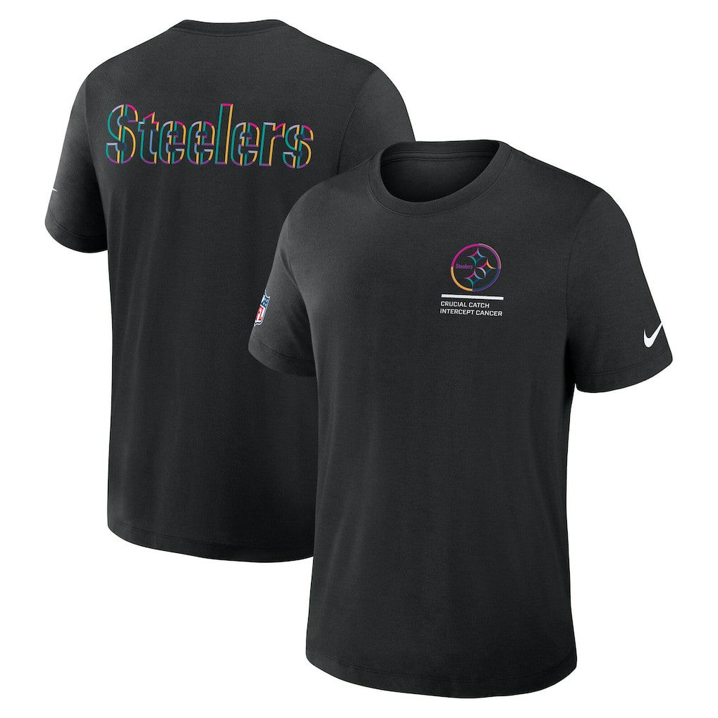 Tall 2025 NFL Crucial Catch Tri-Blend Dri-FIT T-Shirt - Pittsburgh Steelers