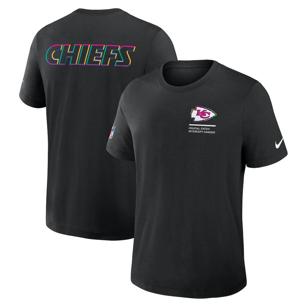 Tall 2025 NFL Crucial Catch Tri-Blend Dri-FIT T-Shirt - Kansas City Chiefs