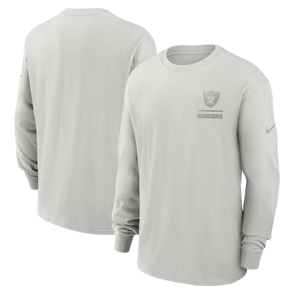 Essential Heavy Max90 Long Sleeve T-Shirt - Las Vegas Raiders