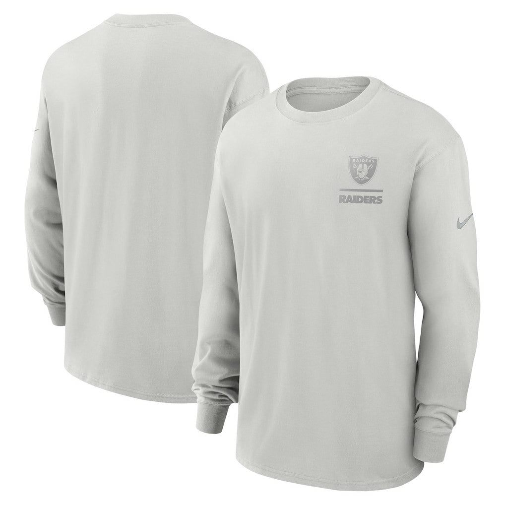 Essential Heavy Max90 Long Sleeve T-Shirt - Las Vegas Raiders