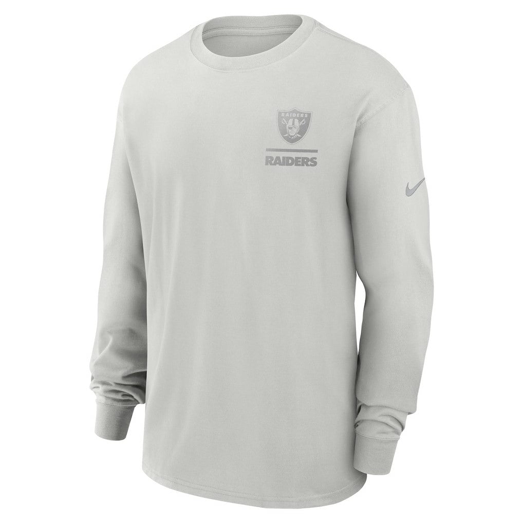 Essential Heavy Max90 Long Sleeve T-Shirt - Las Vegas Raiders