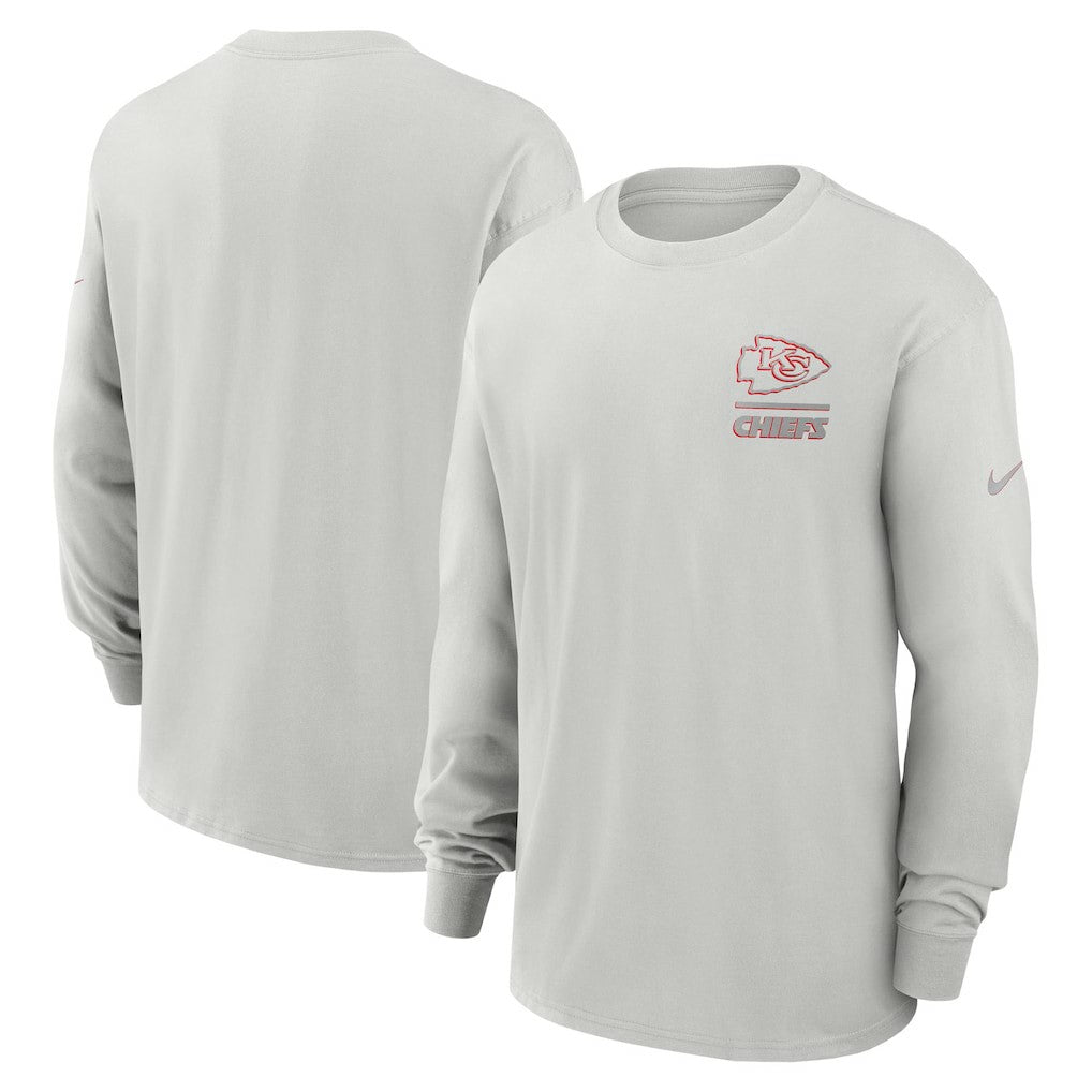 Essential Heavy Max90 Long Sleeve T-Shirt - Kansas City Chiefs