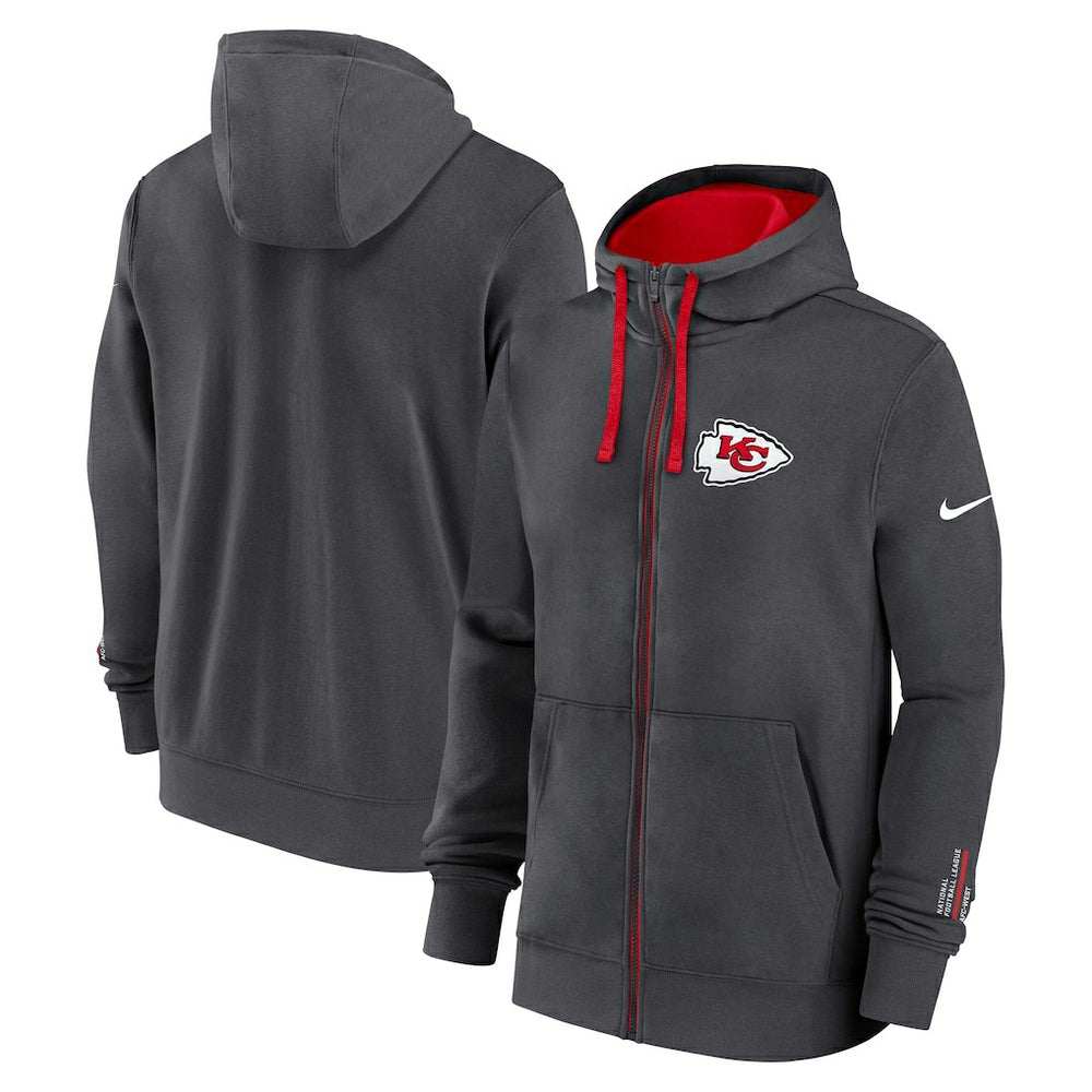 Primetime Club Full-Zip Hoodie - Kansas City Chiefs