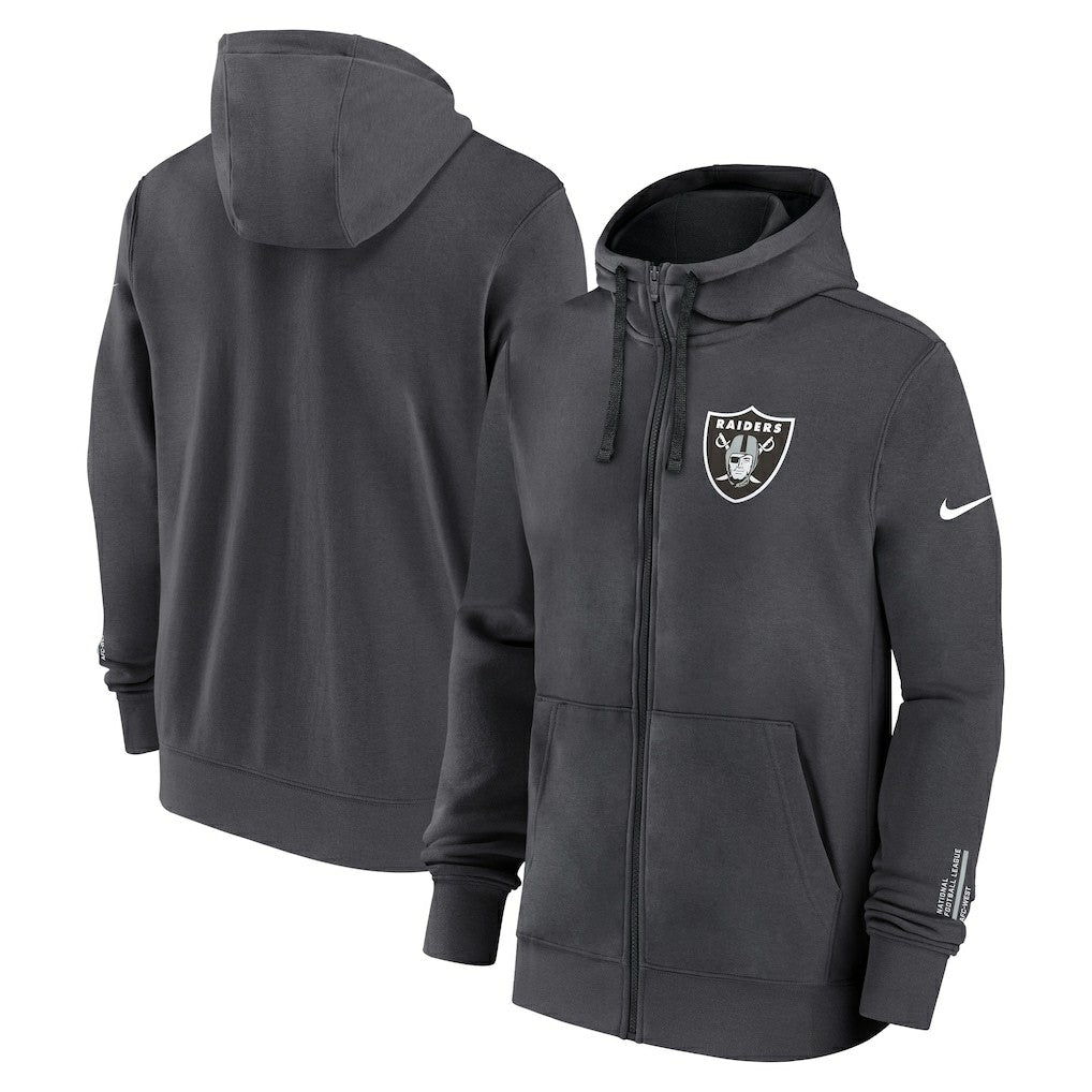 Primetime Club Full-Zip Hoodie - Las Vegas Raiders