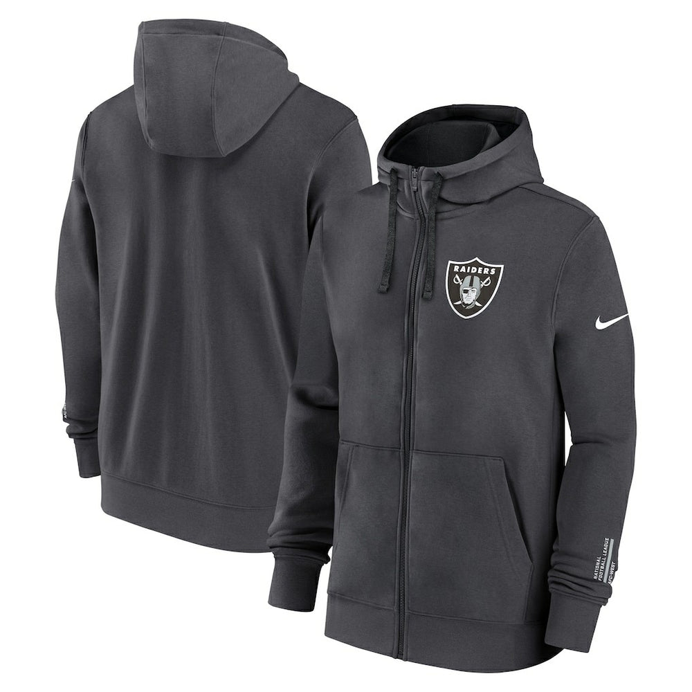 Primetime Club Full-Zip Hoodie - Las Vegas Raiders
