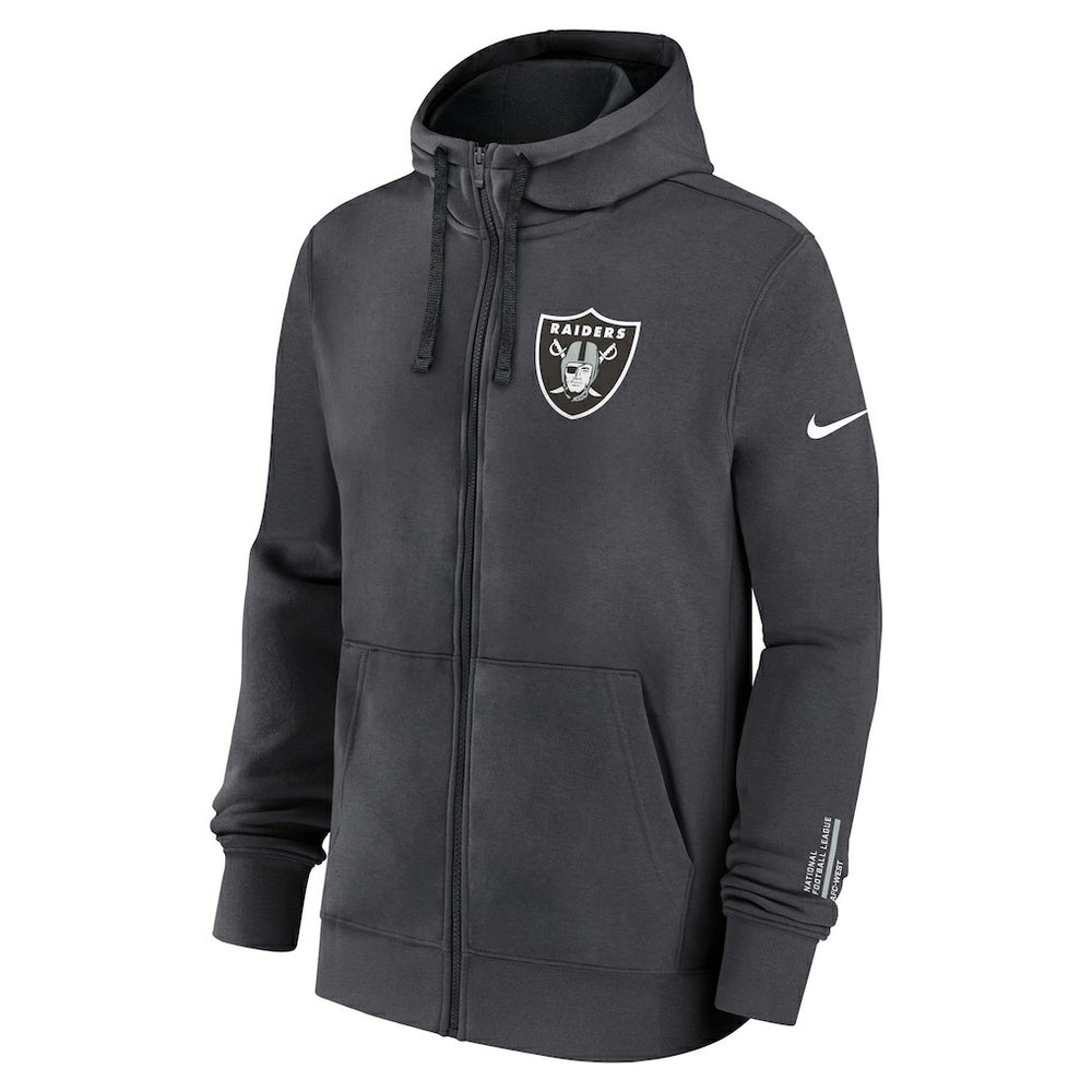 Primetime Club Full-Zip Hoodie - Las Vegas Raiders