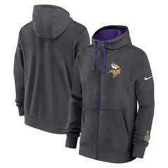 Primetime Club Full-Zip Hoodie - Minnesota Vikings
