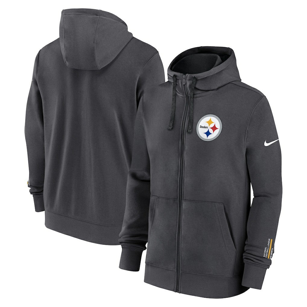 Primetime Club Full-Zip Hoodie - Pittsburgh Steelers