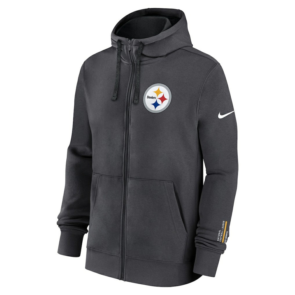 Primetime Club Full-Zip Hoodie - Pittsburgh Steelers