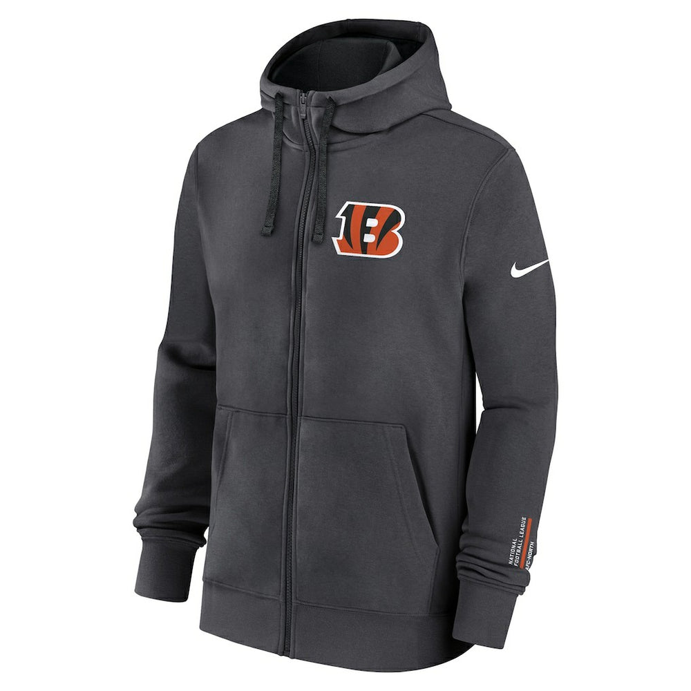Primetime Club Full-Zip Hoodie - Cincinnati Bengals