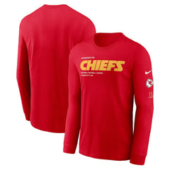 Play to Win Essential Long Sleeve T-Shirt - Kansas City Chiefs