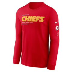 Play to Win Essential Long Sleeve T-Shirt - Kansas City Chiefs
