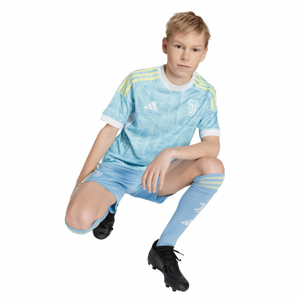 Juventus Youth 2025/26 Away Replica Jersey - Adidas Blue