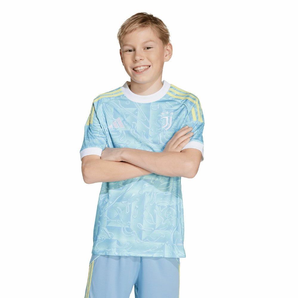 Juventus Youth 2025/26 Away Replica Jersey - Adidas Blue