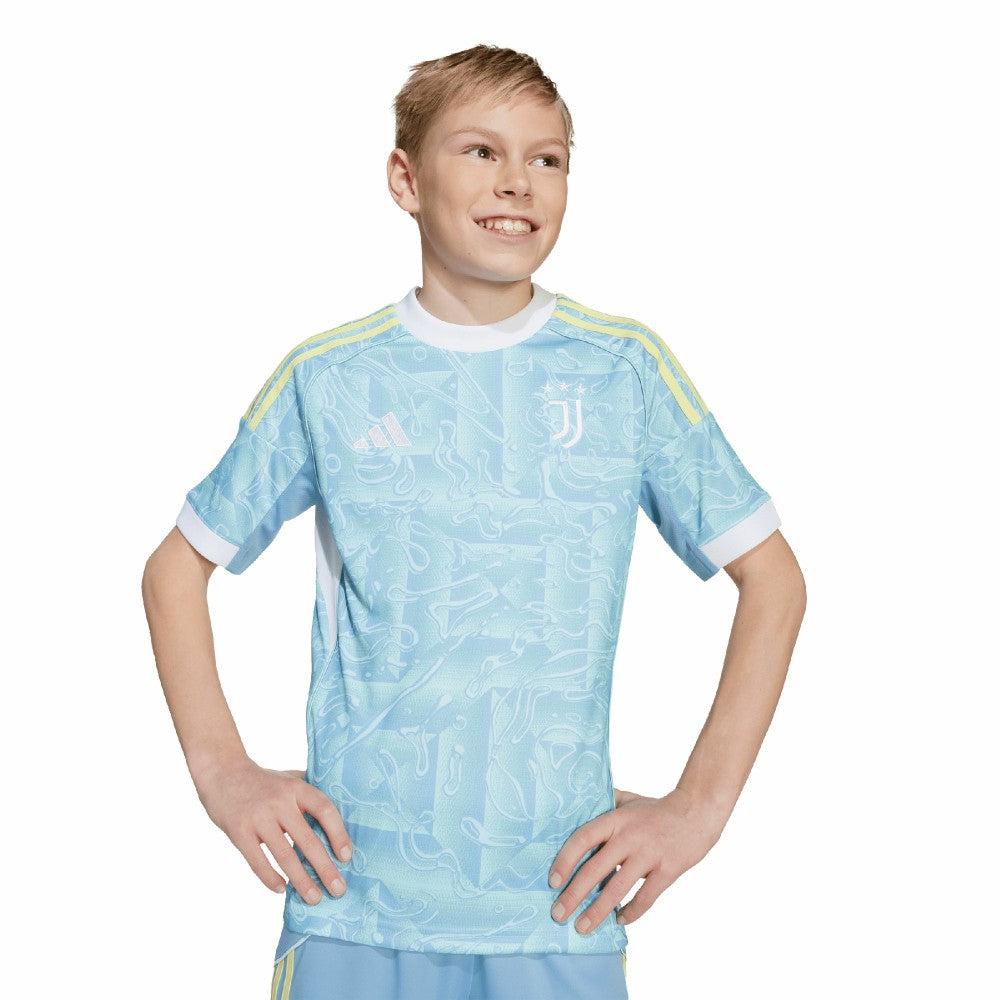 Juventus Youth 2025/26 Away Replica Jersey - Adidas Blue