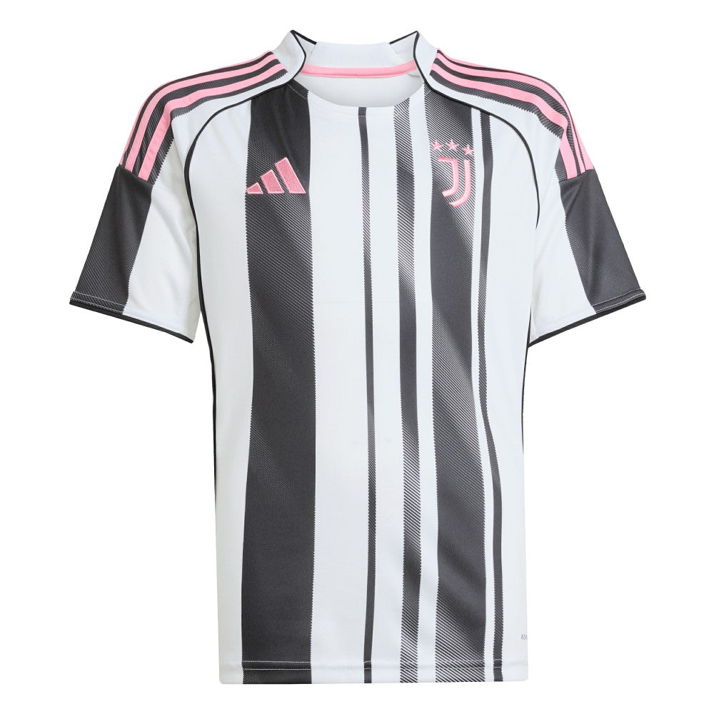 Juventus Youth 2025/26 Home Replica Jersey - Adidas White