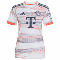 Bayern Munich Women's 2025/26 Away Replica Jersey - Adidas White