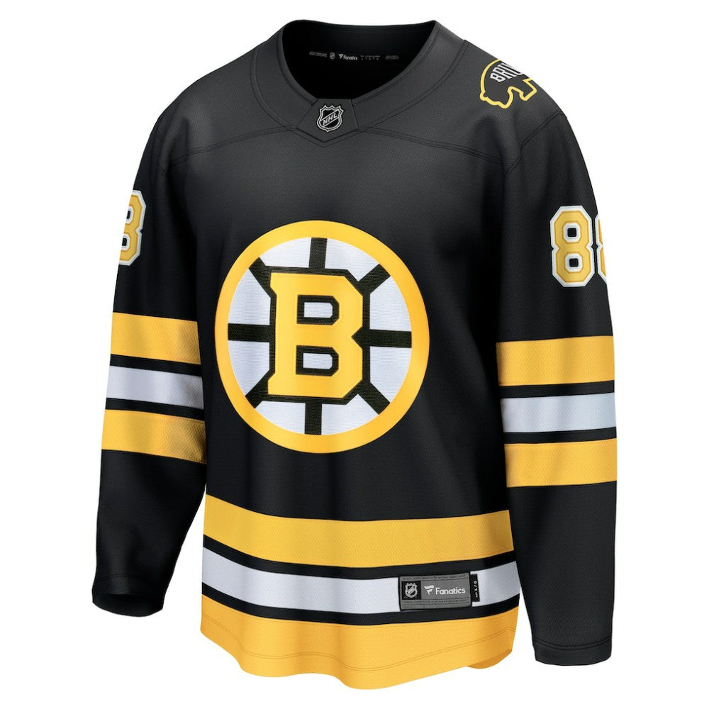 NHL Black David Pastrnak Boston Bruins Fanatics Home Breakaway Player Jersey