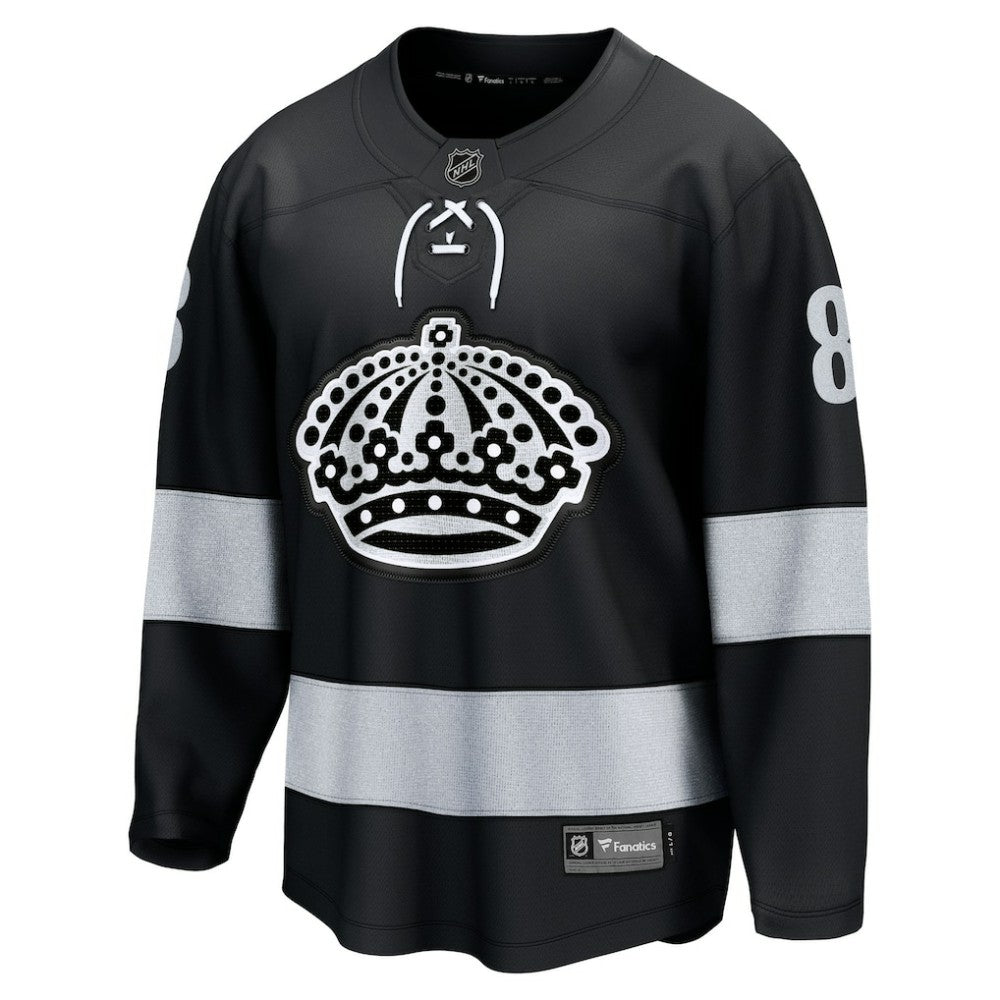 NHL Black Drew Doughty Los Angeles Kings Fanatics Alternate Breakaway Jersey