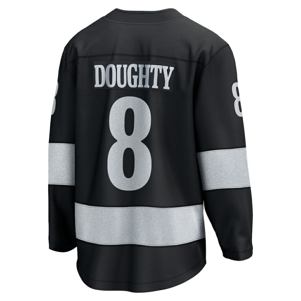 NHL Black Drew Doughty Los Angeles Kings Fanatics Alternate Breakaway Jersey