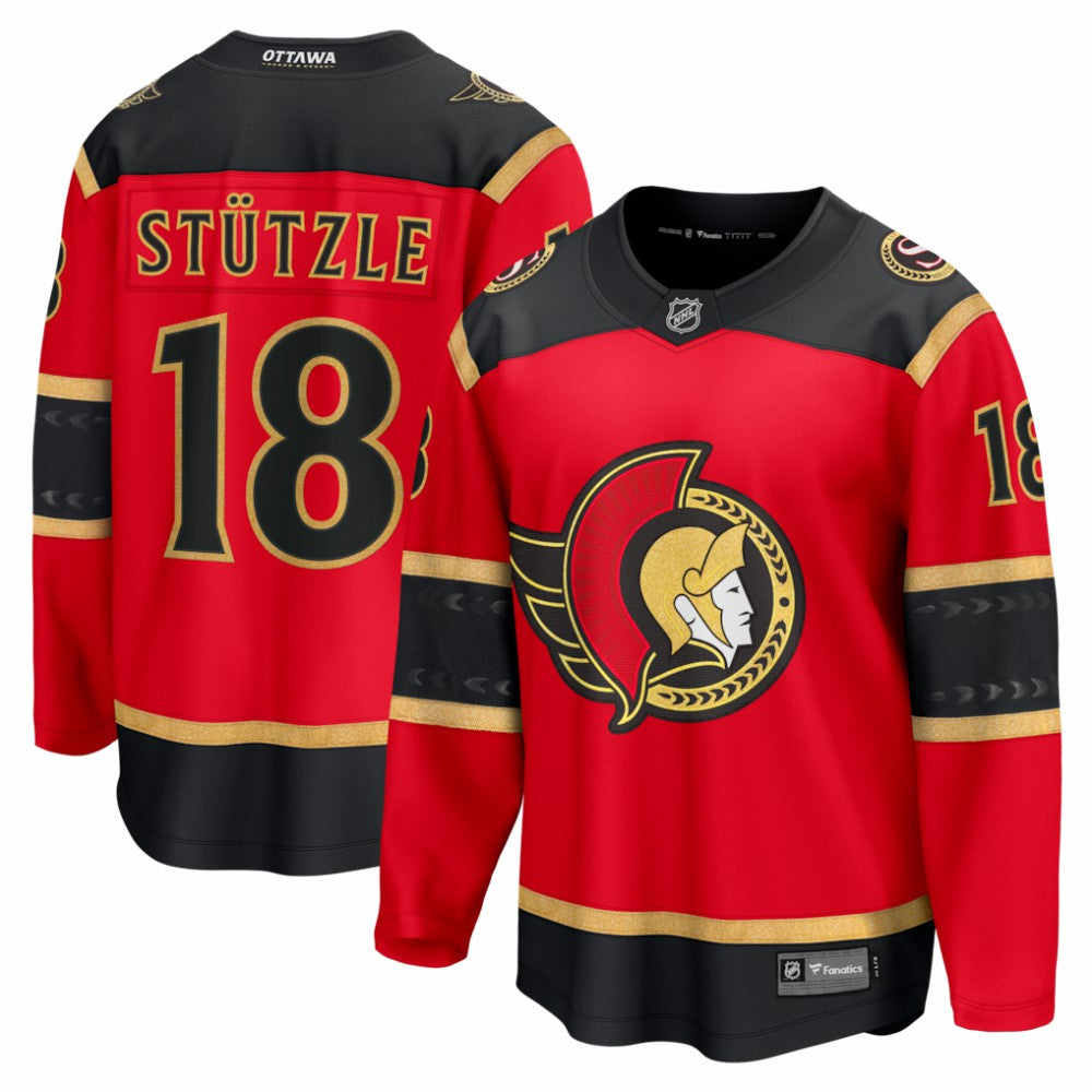 NHL Red Tim Stutzle Ottawa Senators Fanatics Alternate Breakaway Jersey