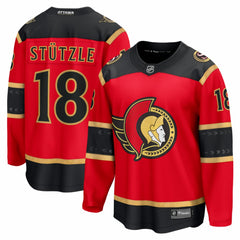 NHL Red Tim Stutzle Ottawa Senators Fanatics Alternate Breakaway Jersey