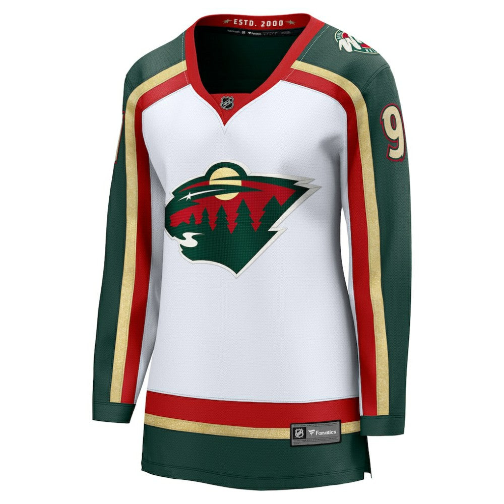 NHL White Kirill Kaprizov Minnesota Wild Fanatics Women's 25th Anniversary Breakaway Player Jersey
