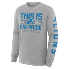 Hometown Sweep Legacy Long Sleeve T-Shirt - Detroit Lions