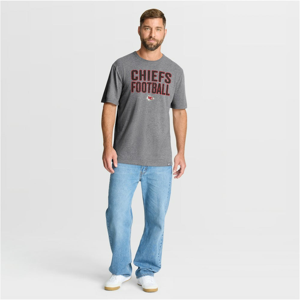 First Down Tribute Tri-Blend T-Shirt - Kansas City Chiefs