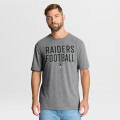 First Down Tribute Tri-Blend T-Shirt - Las Vegas Raiders