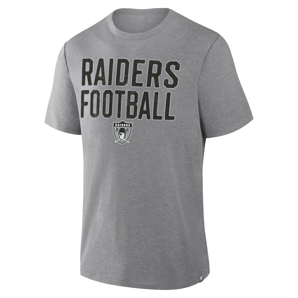 First Down Tribute Tri-Blend T-Shirt - Las Vegas Raiders