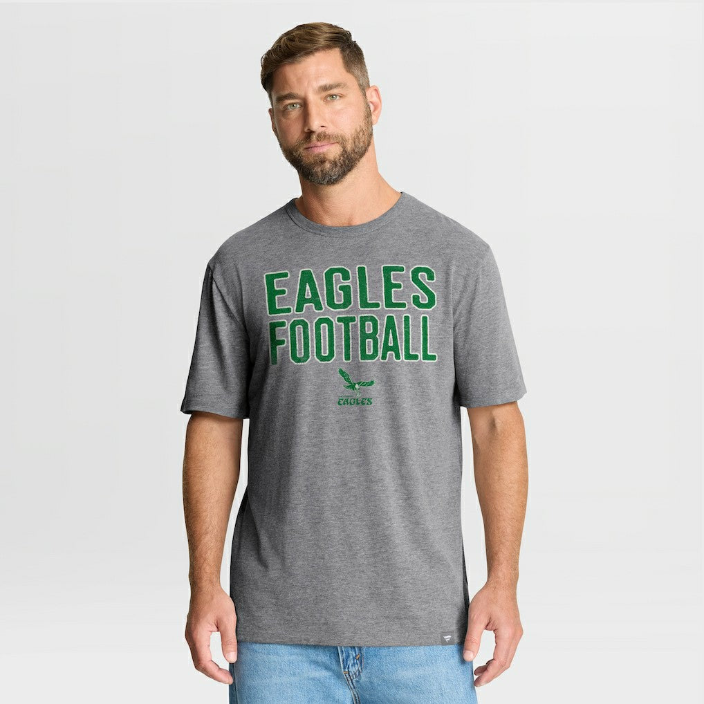 First Down Tribute Tri-Blend T-Shirt - Philadelphia Eagles