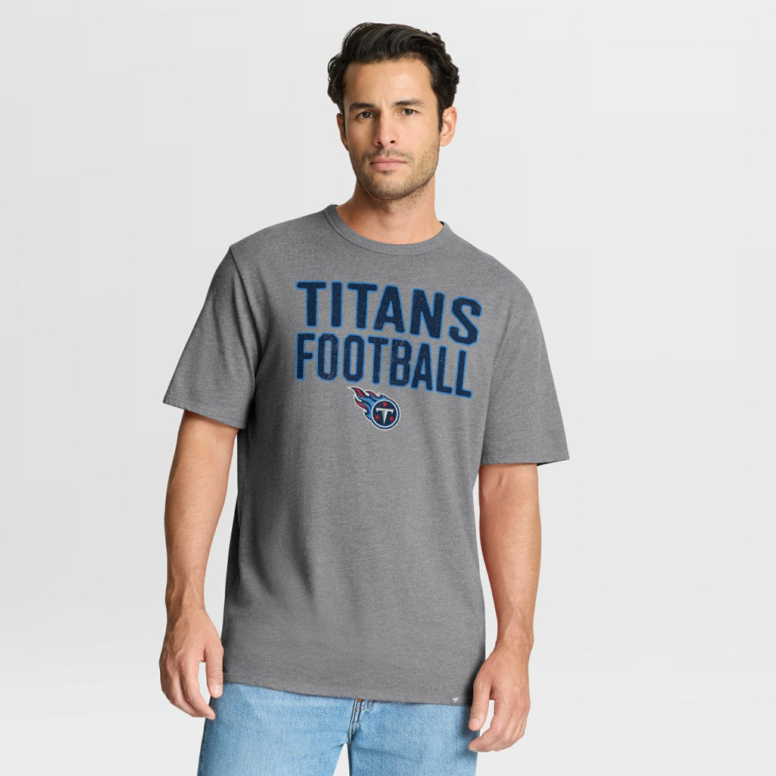 First Down Tribute Tri-Blend T-Shirt - Tennessee Titans