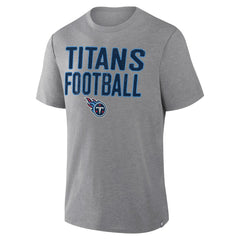 First Down Tribute Tri-Blend T-Shirt - Tennessee Titans