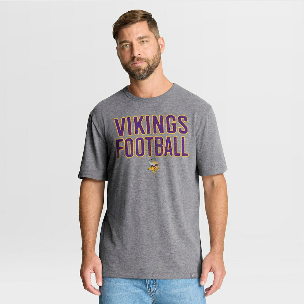 First Down Tribute Tri-Blend T-Shirt - Minnesota Vikings