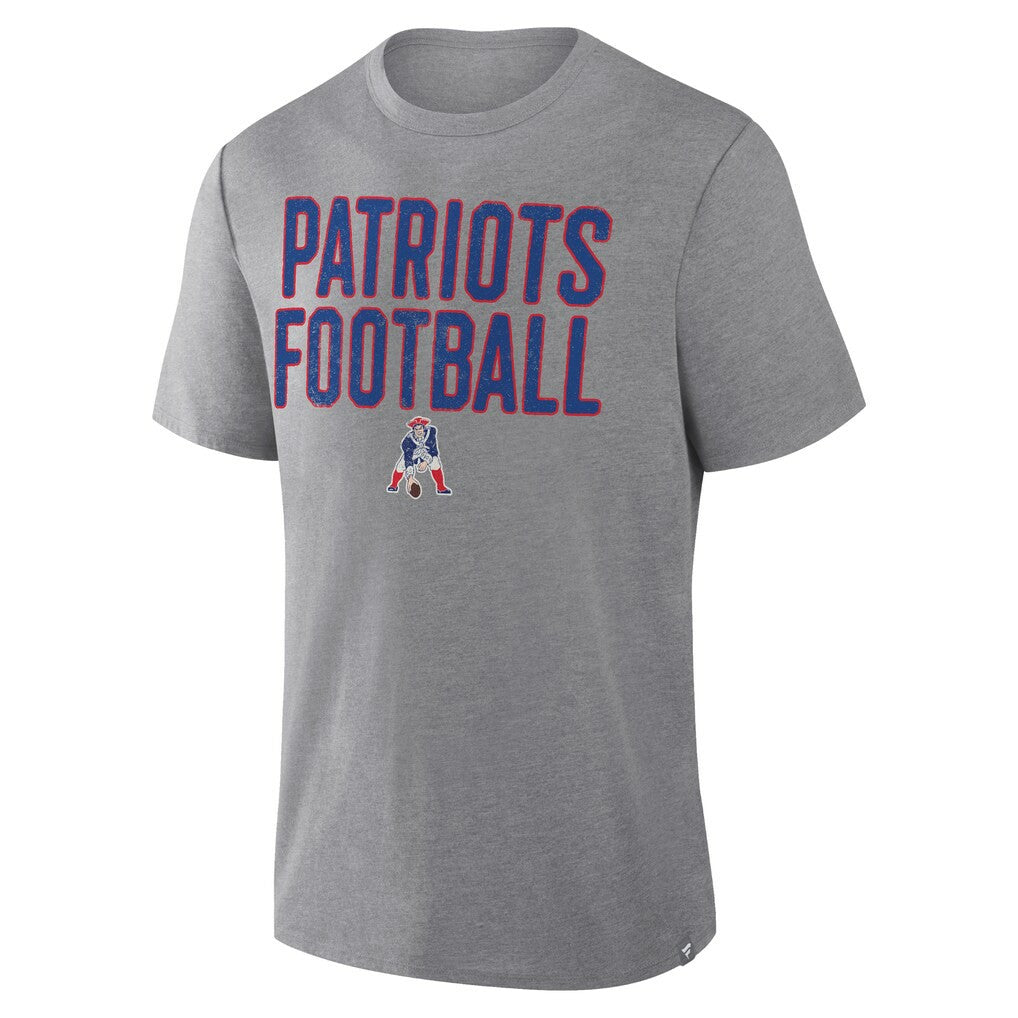First Down Tribute Tri-Blend T-Shirt - New England Patriots
