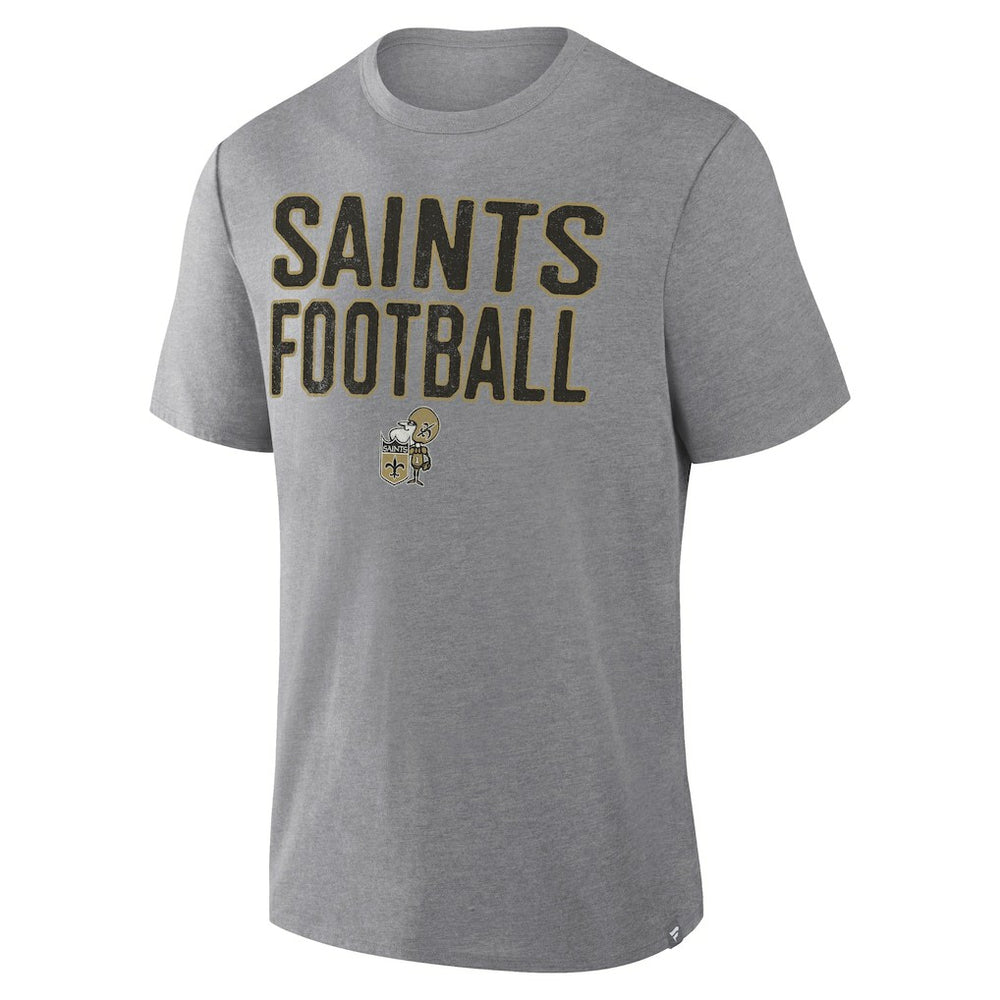 First Down Tribute Tri-Blend T-Shirt - New Orleans Saints