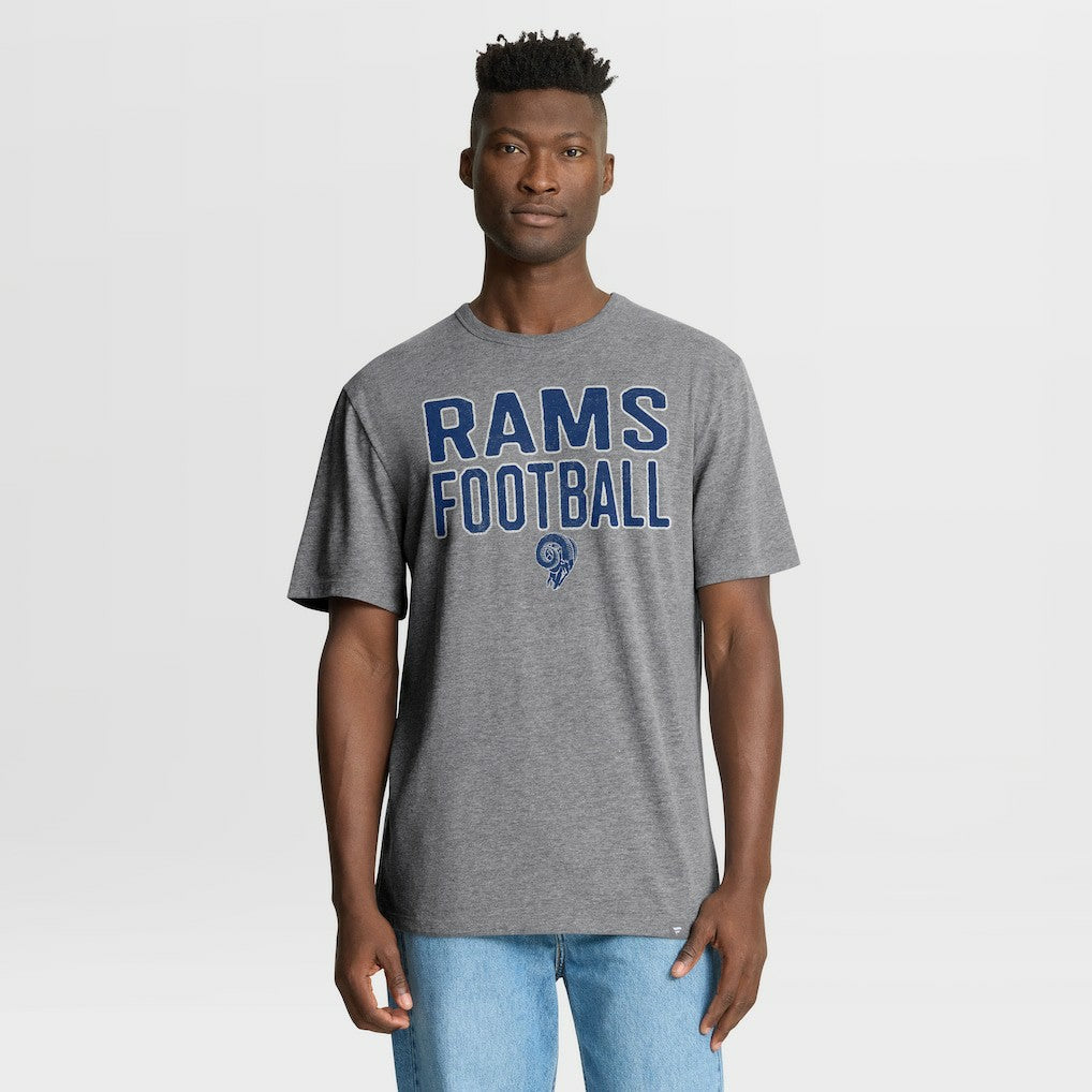 First Down Tribute Tri-Blend T-Shirt - Los Angeles Rams