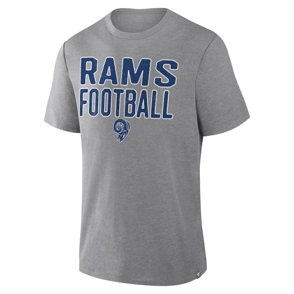 First Down Tribute Tri-Blend T-Shirt - Los Angeles Rams